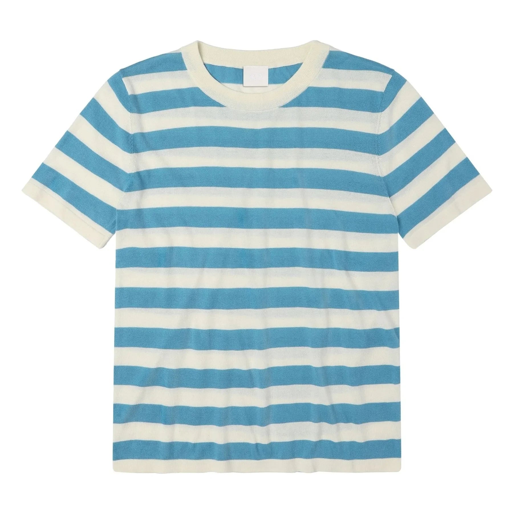 FUB - Gestreiftes T-Shirt | Blau