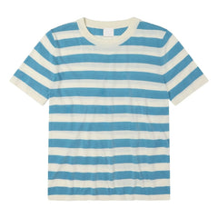 FUB - Gestreiftes T-Shirt | Blau