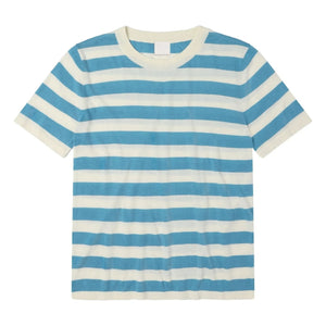 FUB - Gestreiftes T-Shirt | Blau