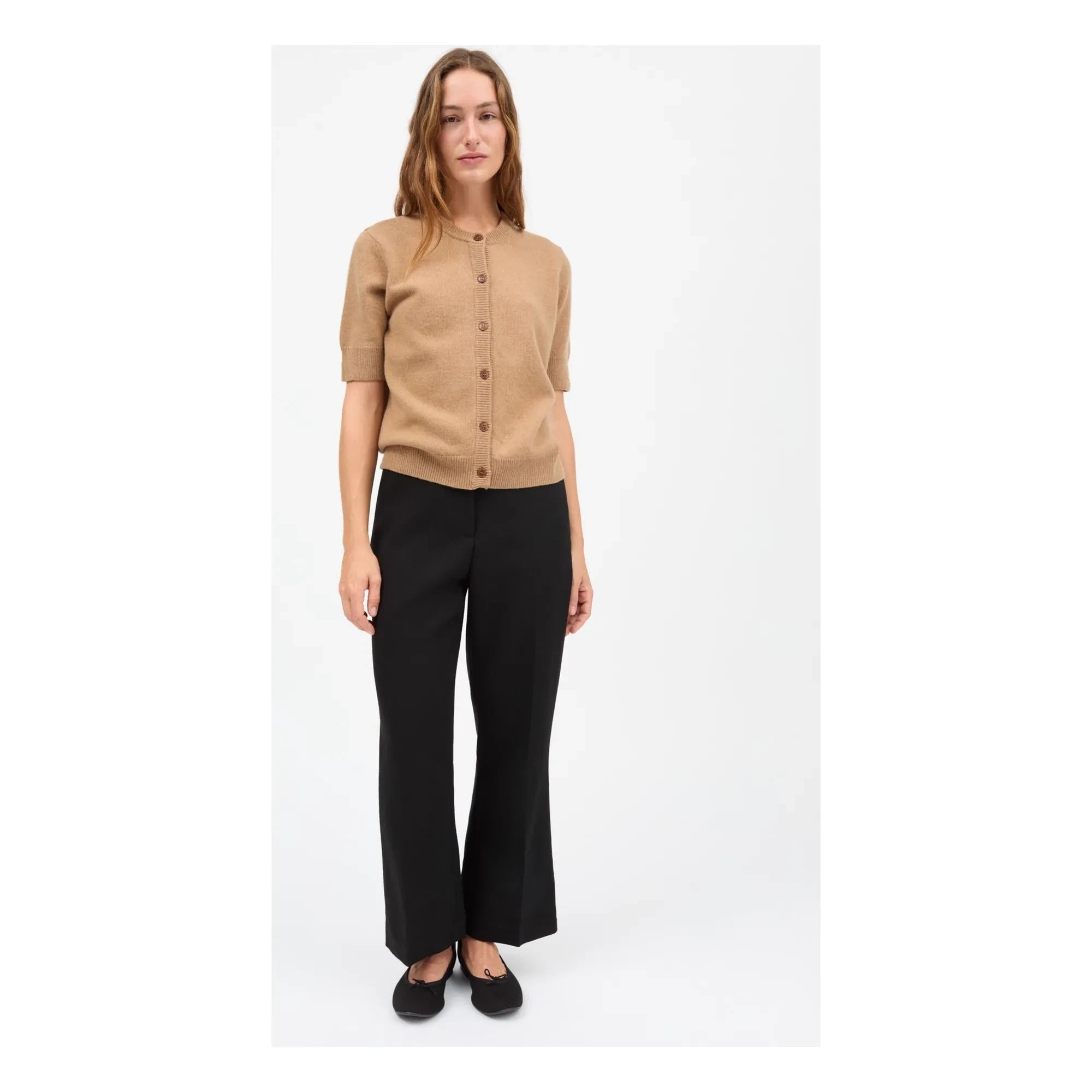 Skall Studio - Diana Wollstrickjacke | Camel