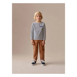 Bonpoint - Gestreiftes Baudelaire T-Shirt | Ecru