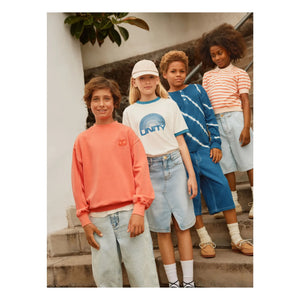 Molo - Magni organik pamuk sweatshirt | Mercan