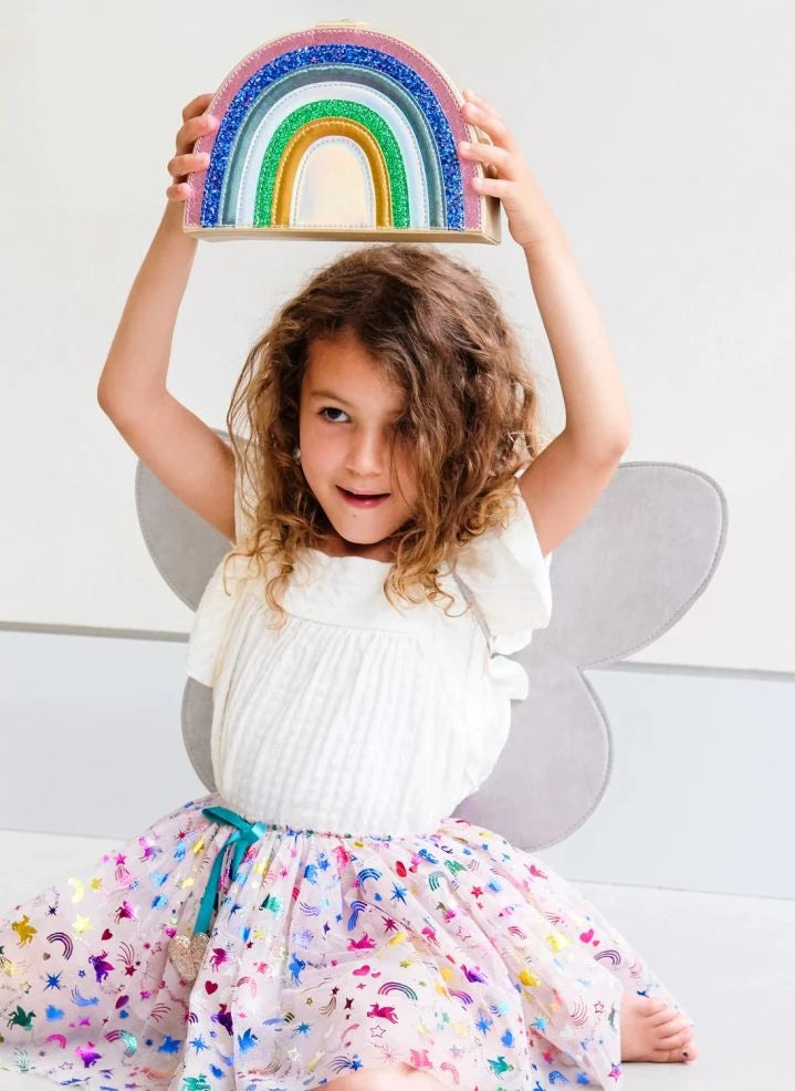 Mimi & Lula - Rainbow Jewelry Box | Ecru
