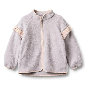 Wheat - Ellena Recycled Fiber Sherpa Jacket | Lavender