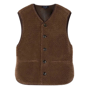 Soeur - Sherpa-Jacke mit Reißverschluss | Braun