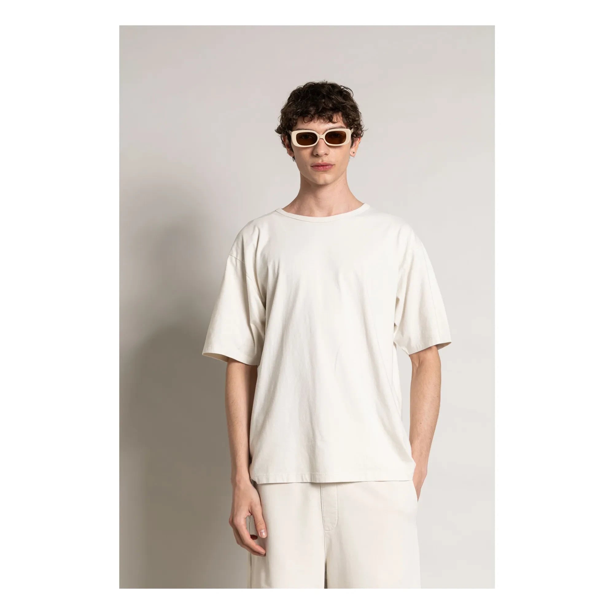 Smallable Man - Solal organik pamuklu T-shirt | Oatmeal