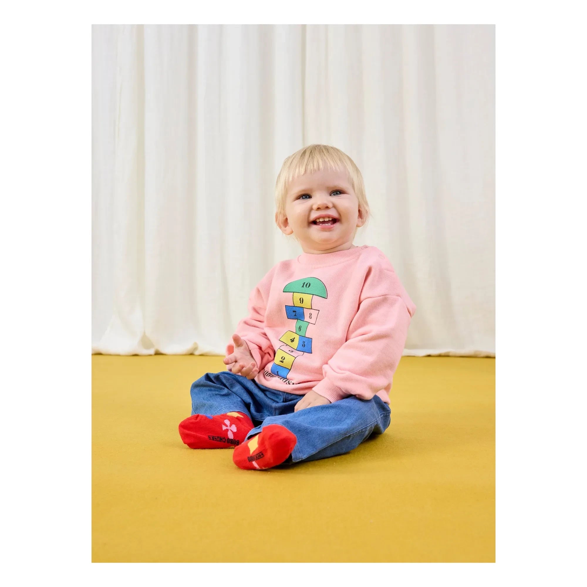 Bobo Choses - Marelle Bio-Baumwoll-Sweatshirt | Rosa
