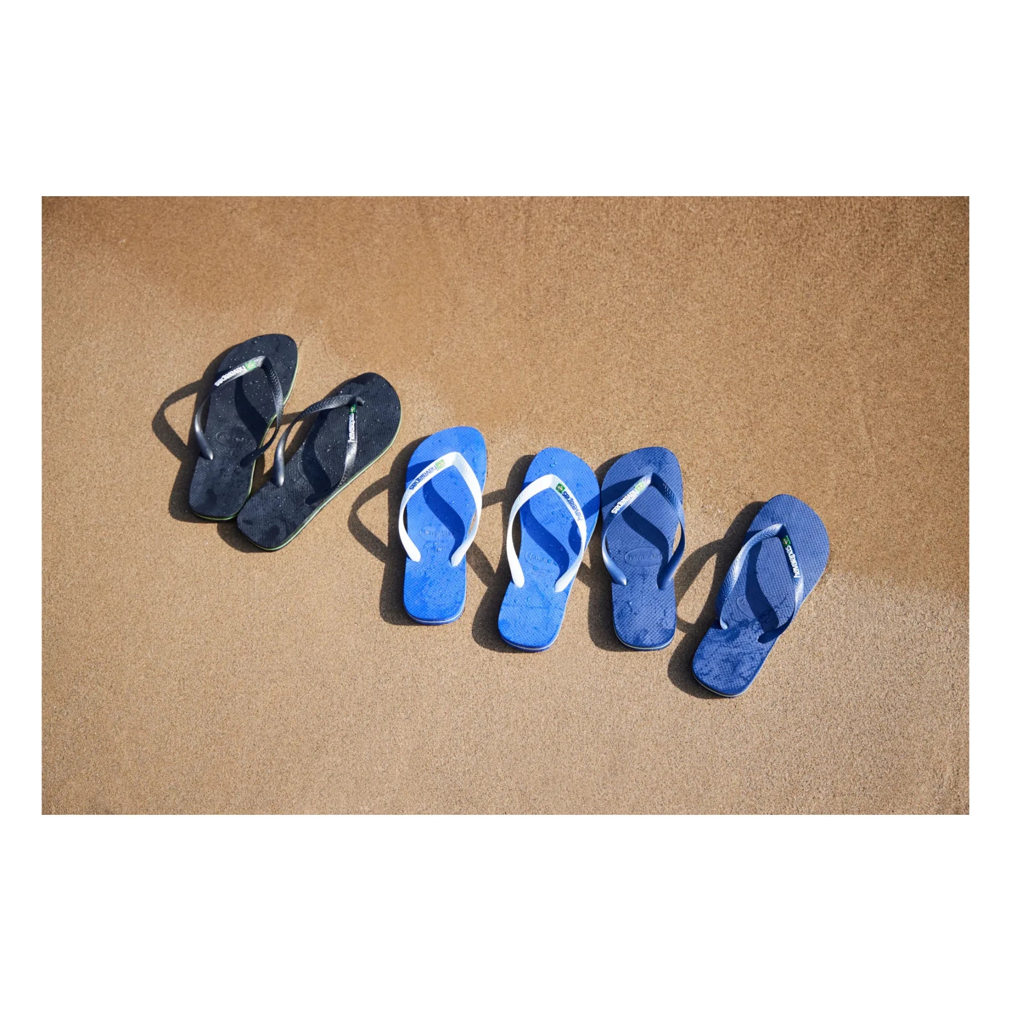 Havaianas - İnce Parmak Arası Terlik | Siyah
