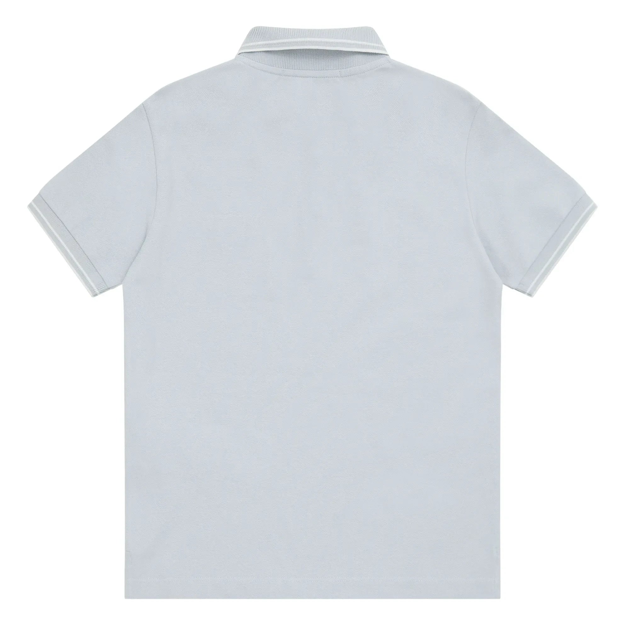 Stone Island - Hellblaues Polo-Logo