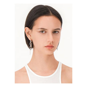 Justine Clenquet - Abel Earrings | Silver