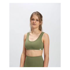 Matona - Glatter Bio-Baumwoll-BH | Olive