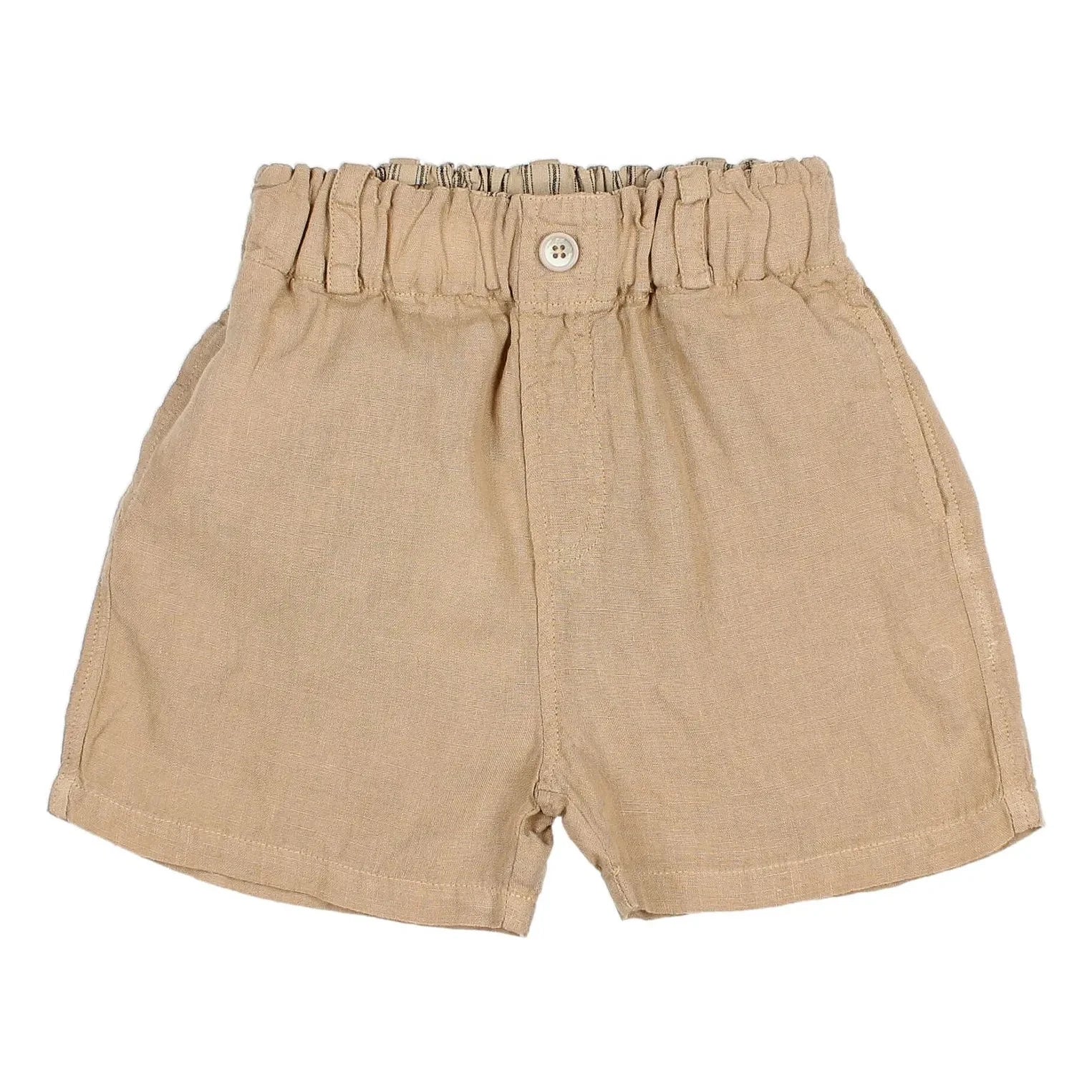 Búho – Bermudashorts Leinen | Beige