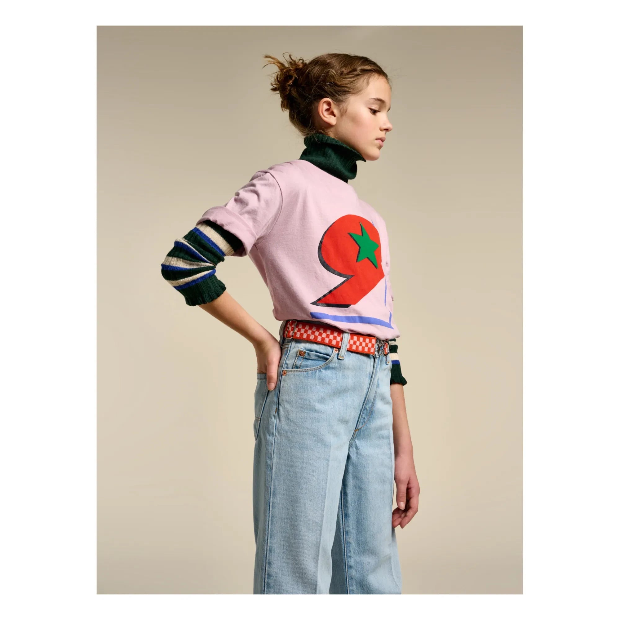 Bellerose - Jean Wide Leg Gardenia | Ağartılmış Denim