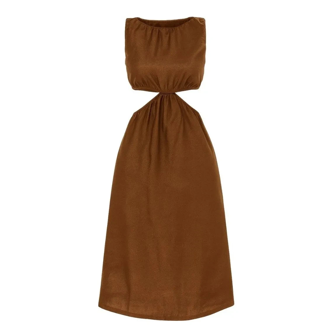 Vanessa Sposi - Side Cut Dress | Chocolate