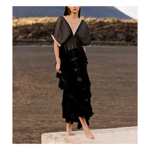 Mes Demoiselles - Charlotte Kleid | Schwarz