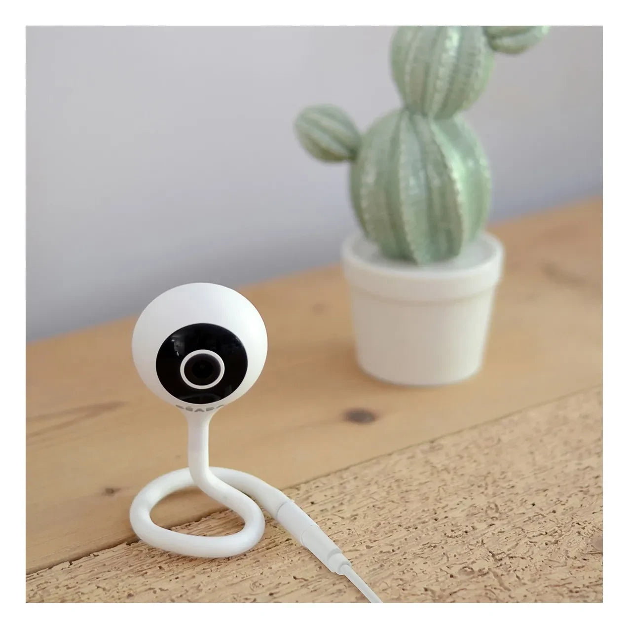 Béaba - Zen Connect Babyphone (Video und Audio) | Weiß