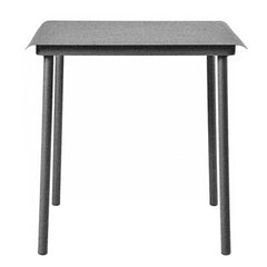 Tolix - Patio Paslanmaz Çelik Dış Mekan Masa 75 x 75 cm | Gris graphite