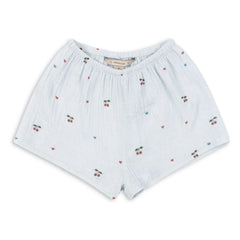 Konges Sløjd - Pale blue Organik Pamuk Şort | Coconut Cherry