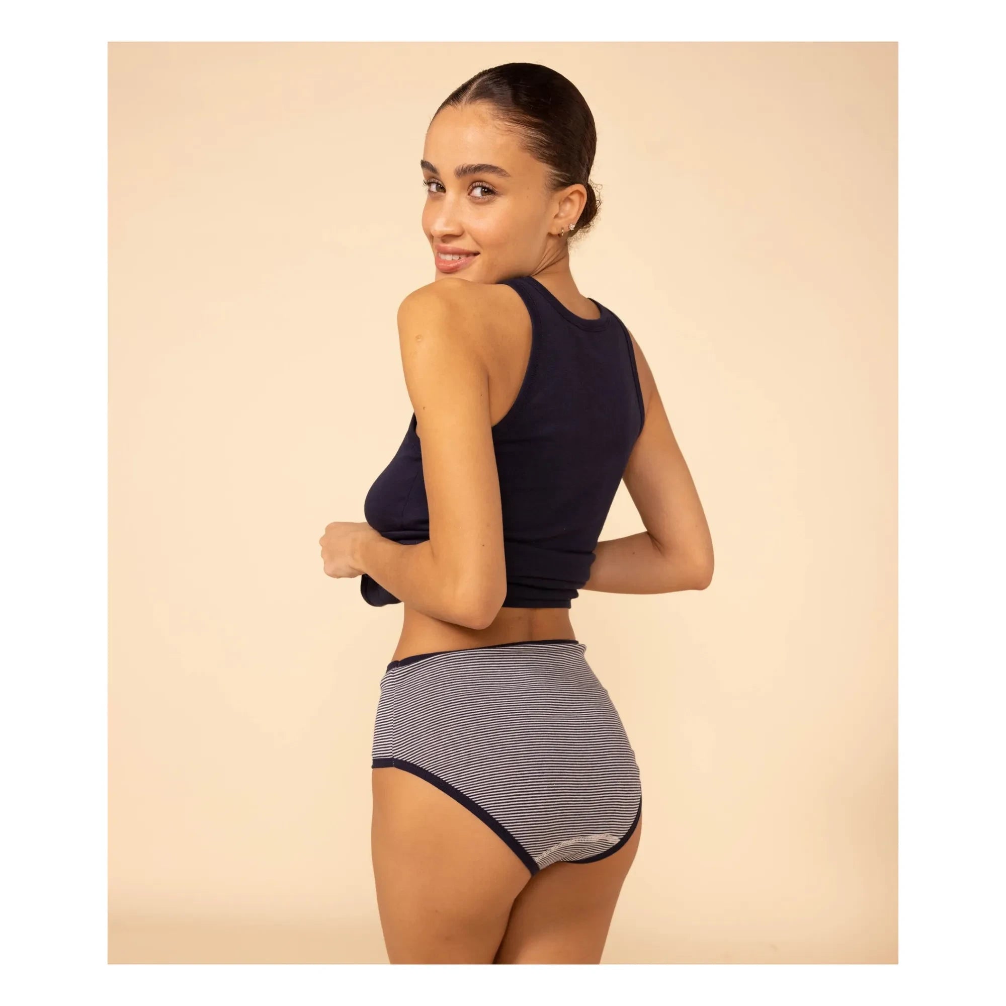 Petit Bateau – Doppelpack Shorts-Rock mit integriertem Slip – Damenkollektion | Weiß