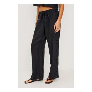 Rails - Mirina bestickte Hose | Schwarz