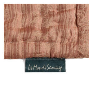 Le Monde Sauvage - Ritournelle ipek yatak örtüsü | Blush