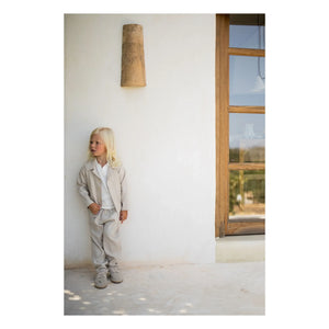 1+ in the family - Perratallada Leinenhemd | Beige