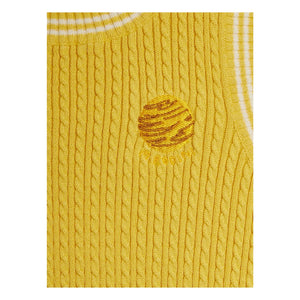 Mini Rodini - Bio-Baumwoll-Strickoberteil | Gelb