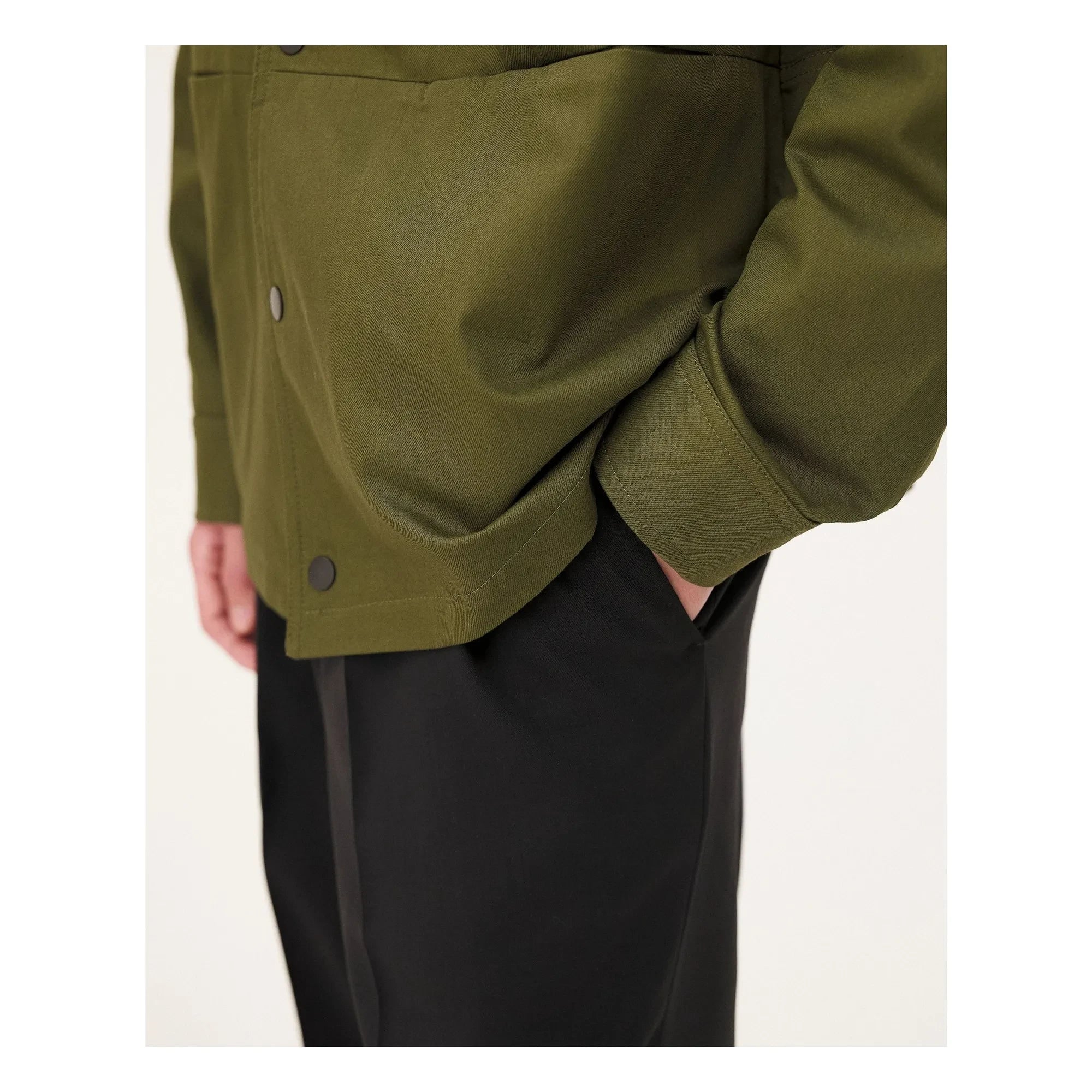Noyoco - Vancouver Organik Pamuk Ceket | Forest Green