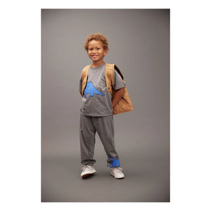 Mini Rodini - Dino Organic Cotton Jogger | Gray