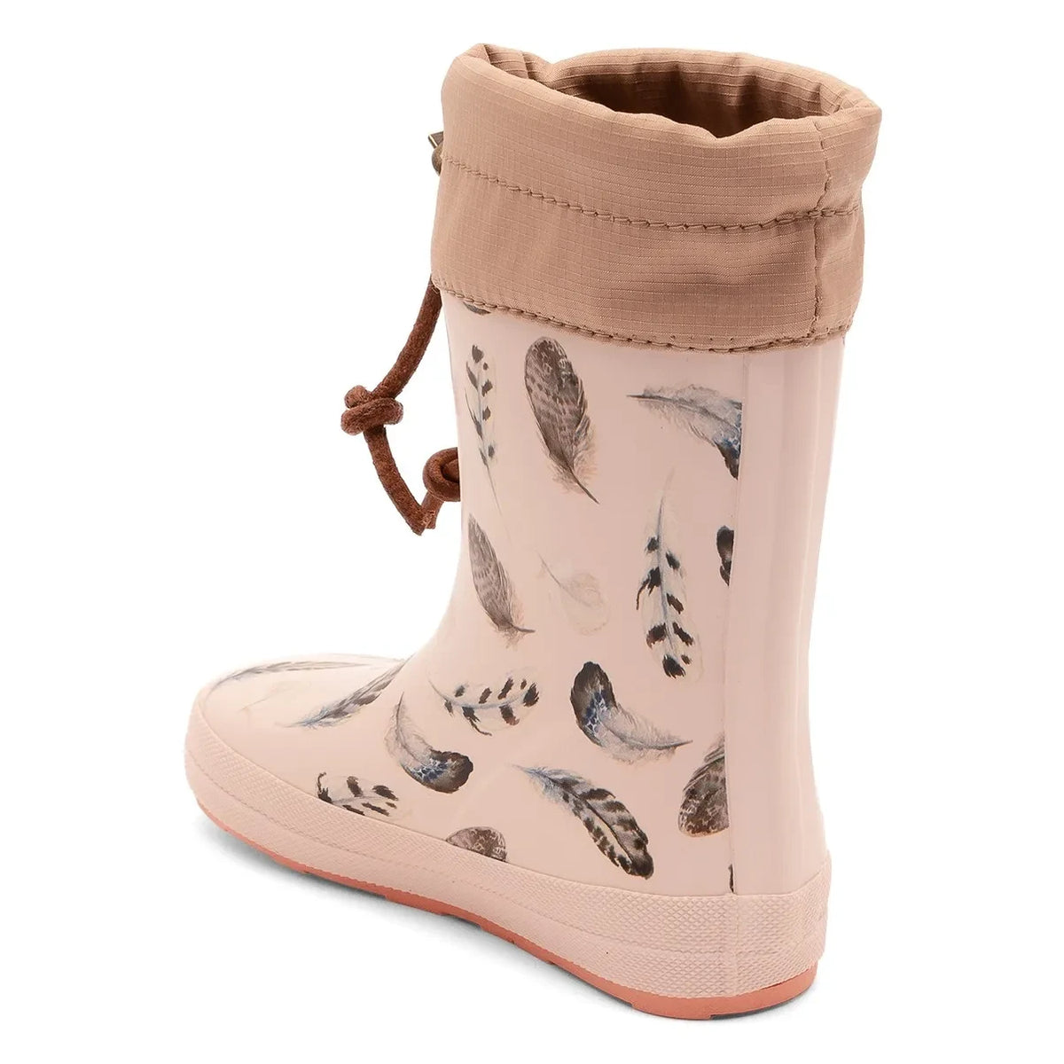 bisgaard - Barefoot Feather Regenstiefel | Blassrosa