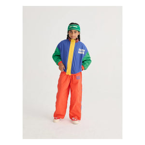Bobo Choses - Trainingsjacke mit Farbblöcken aus recycelter Faser | Blau