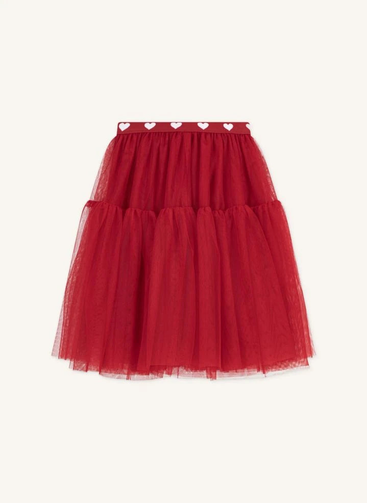 Petit Bateau - Roter Tüllrock