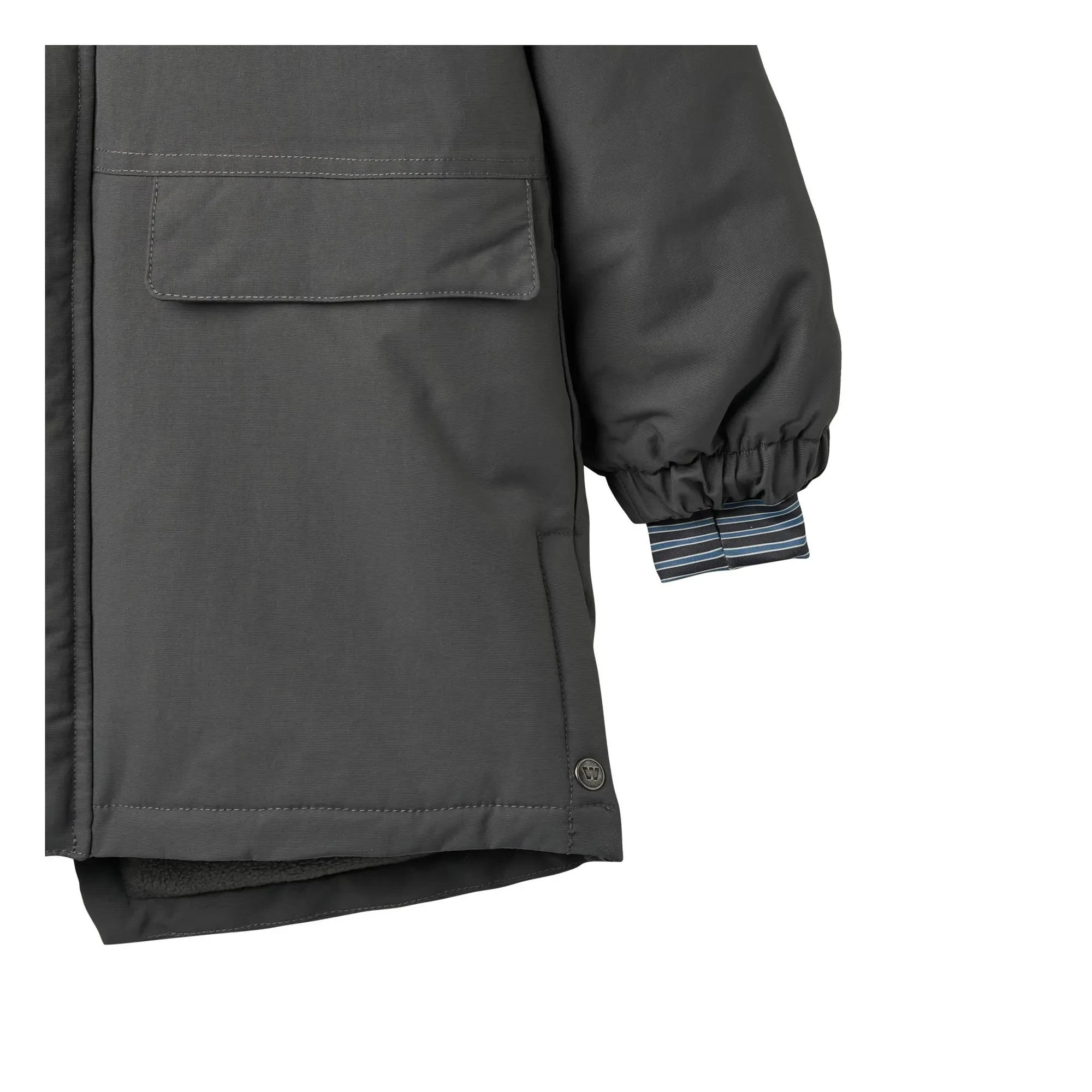 Wheat - Geri Dönüştürülmüş Elyaf Parka | Siyah