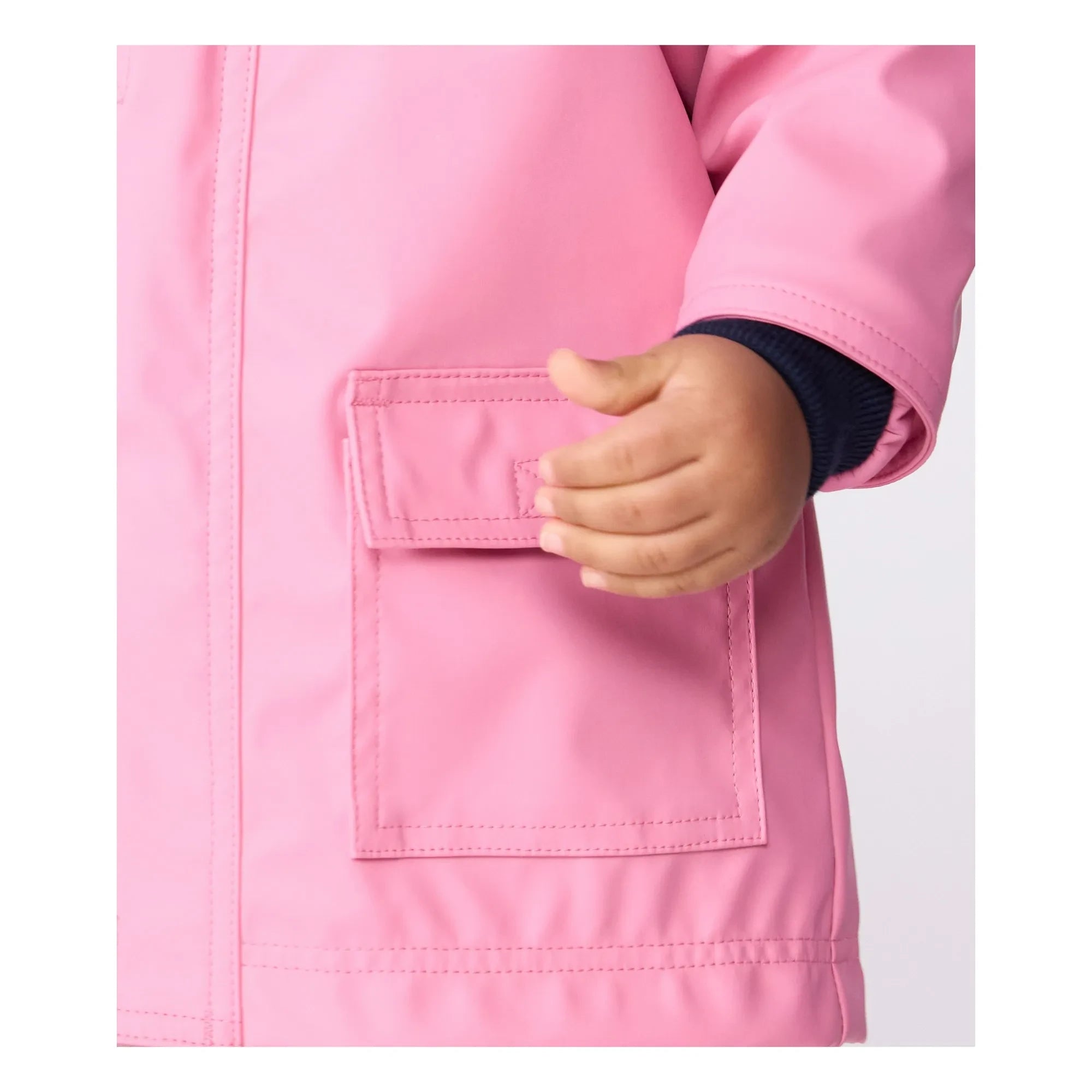 Petit Bateau - Ciré Iconique Geri Dönüştürülmüş Elyaf Bebek | Şeker pembesi