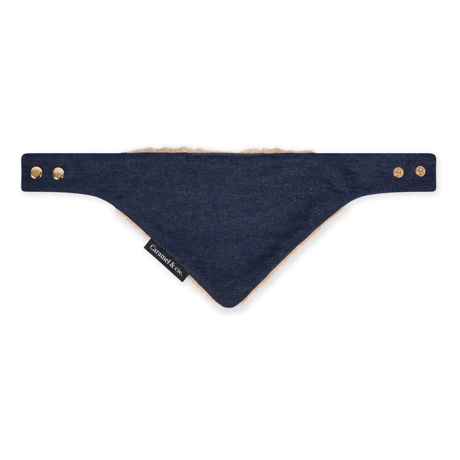 Caramel & Cie – Hundehalstuch aus Denim | Blau