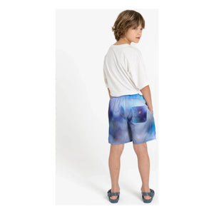Hundred Pieces - Badeshorts Wave | Hellblau