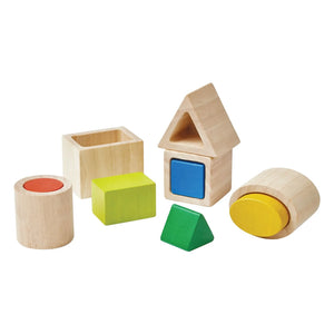Plan Toys - Geometrische Formen zum Ineinandersetzen