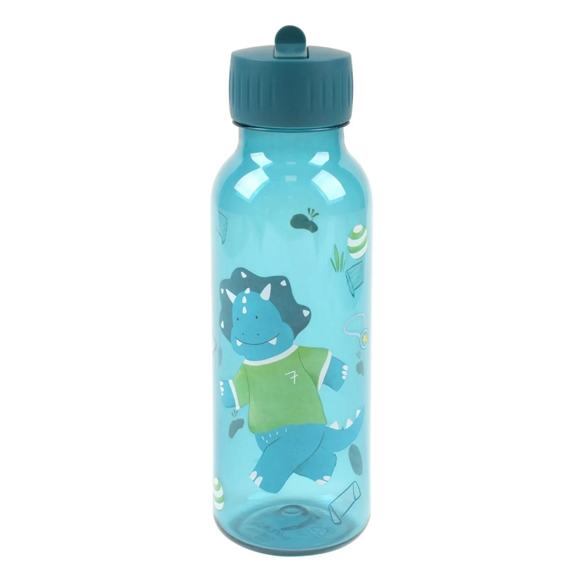Trixie - Tritan™ Şişe 500 ml Ballplayer Mr. Triceratops | Mavi