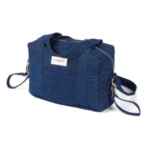 rivedroite - Mini Darcy Dönüştürülmüş Denim Alt Değiştirme Çantası | Denim brut