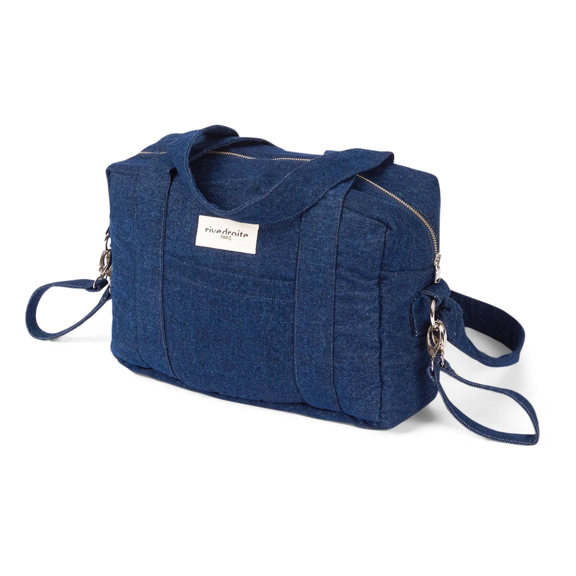 rivedroite - Mini Darcy Dönüştürülmüş Denim Alt Değiştirme Çantası | Denim brut