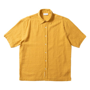 Edmmond Studios - Mustard Straw Land Short Sleeve Shirt