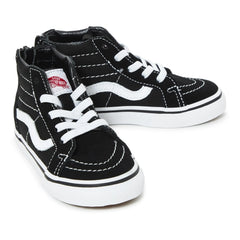 Vans - SK8-Mid Suede Zip Sneakers | Black