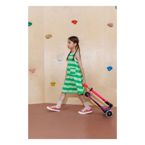 Micro - Maxi Katlanabilir Neon LED Scooter | Pembe