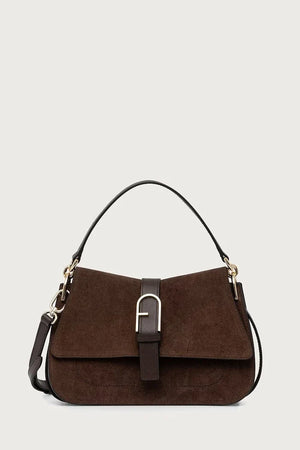 Furla süet kadın çapraz çanta