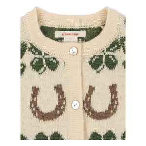 Konges Sløjd - Belou Chance Wollstrickjacke | Beige