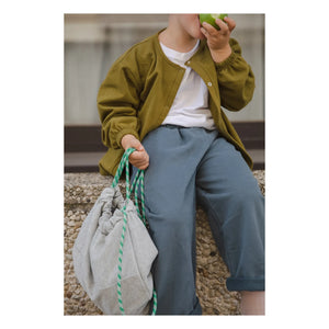Studio Noos - Sporttasche aus Jersey | Heather Grey