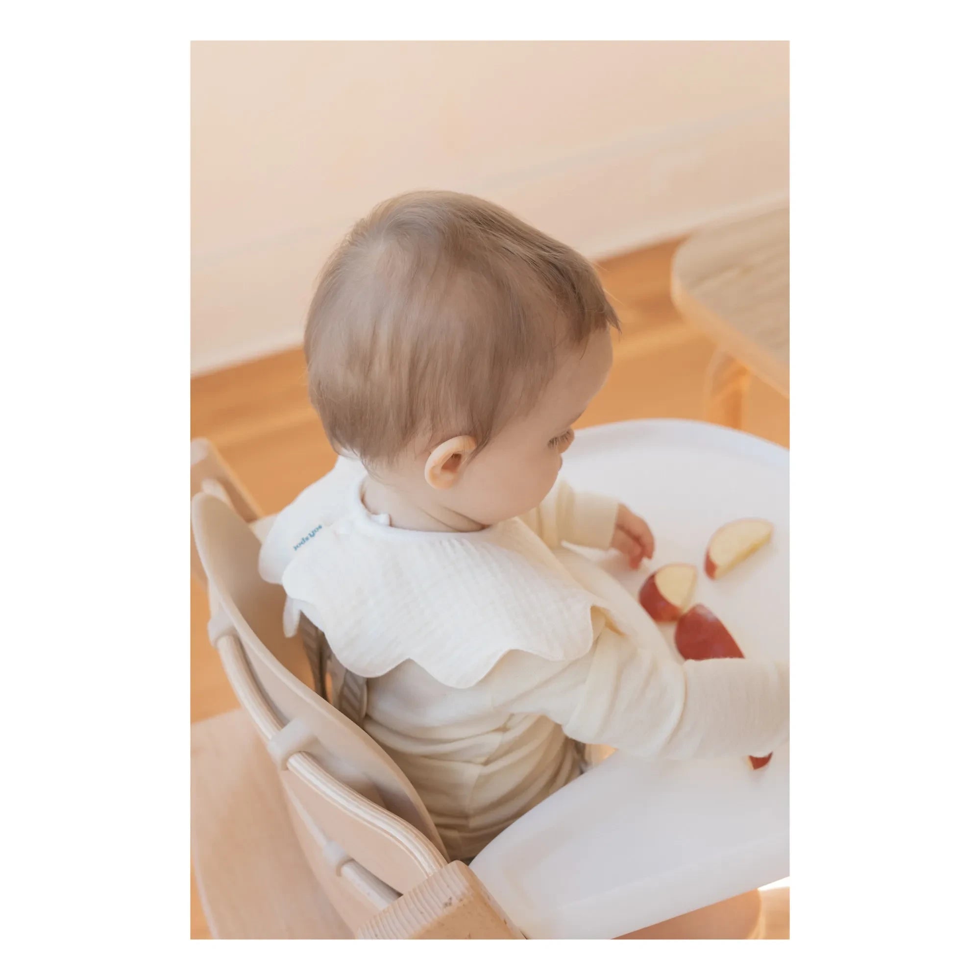 Soft Spot - Bloom Petal Organik Pamuklu Mama Önlükleri - 3'lü Set