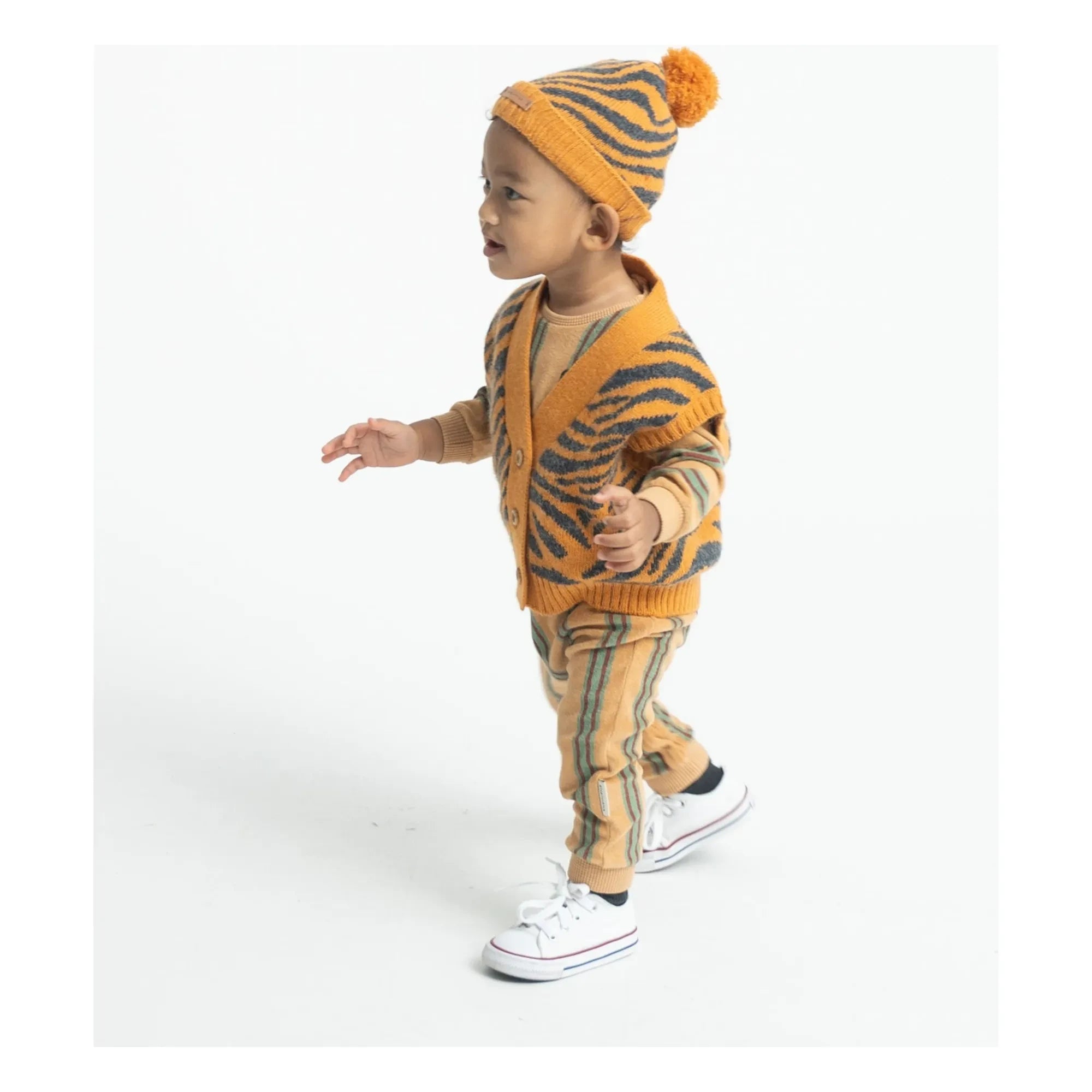 Piupiuchick - Zebra şapka | Turuncu