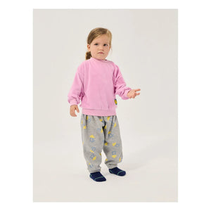 Bobo Choses - Jogger saucers Bio-Baumwolle Baby | Meliertes Grau