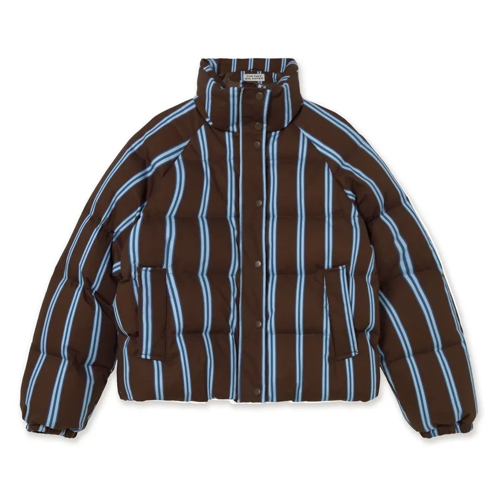 The Tiny Big Sister - Padded Cotton Short Jacket | Amber